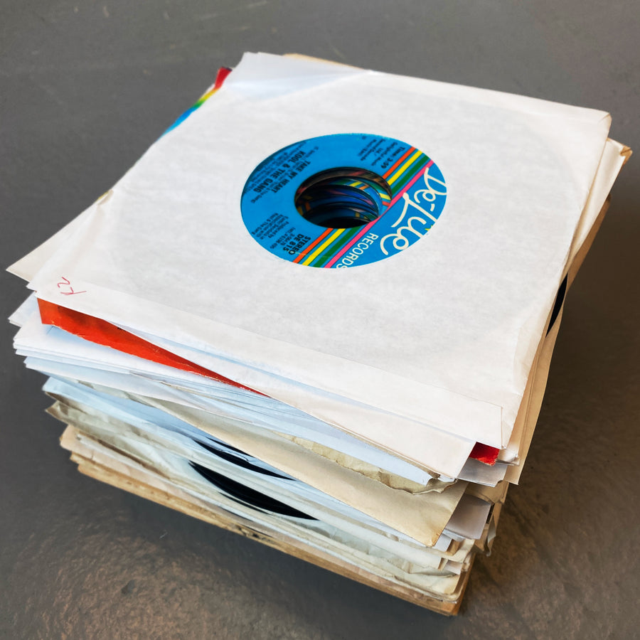 De-Lite Records 7inch BULK BUNDLE - 50 Items